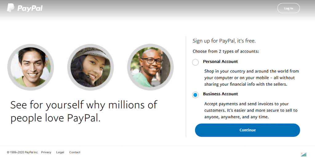 Verified PayPal account