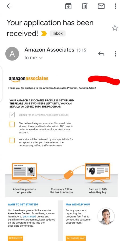 Affiliate links on Amazon