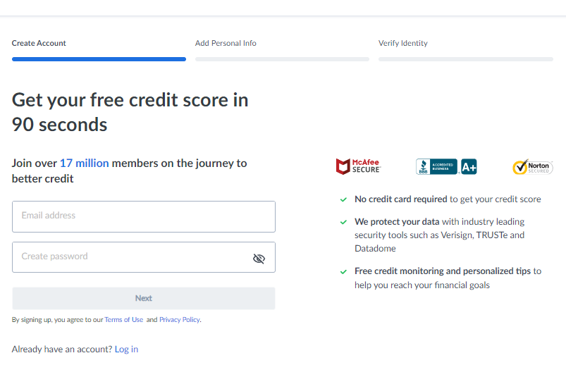 Credit sesame review