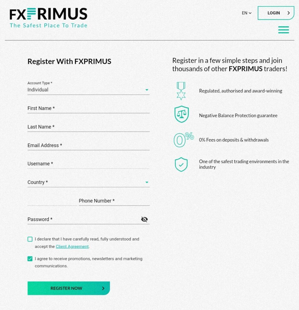 FXPrimus Review 