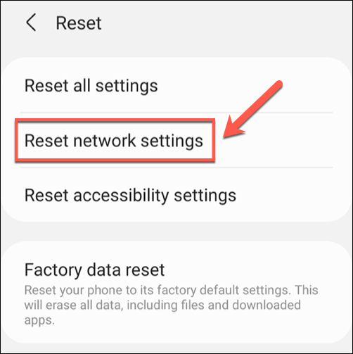 Reset Wi-Fi and Network Settings 

How To Solve Wi-Fi Calling Not Working on Android in 2023