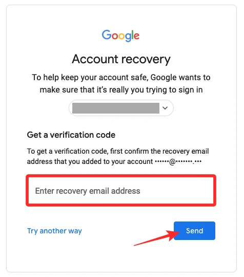 Setting Up Account Recovery Options in gmail account 