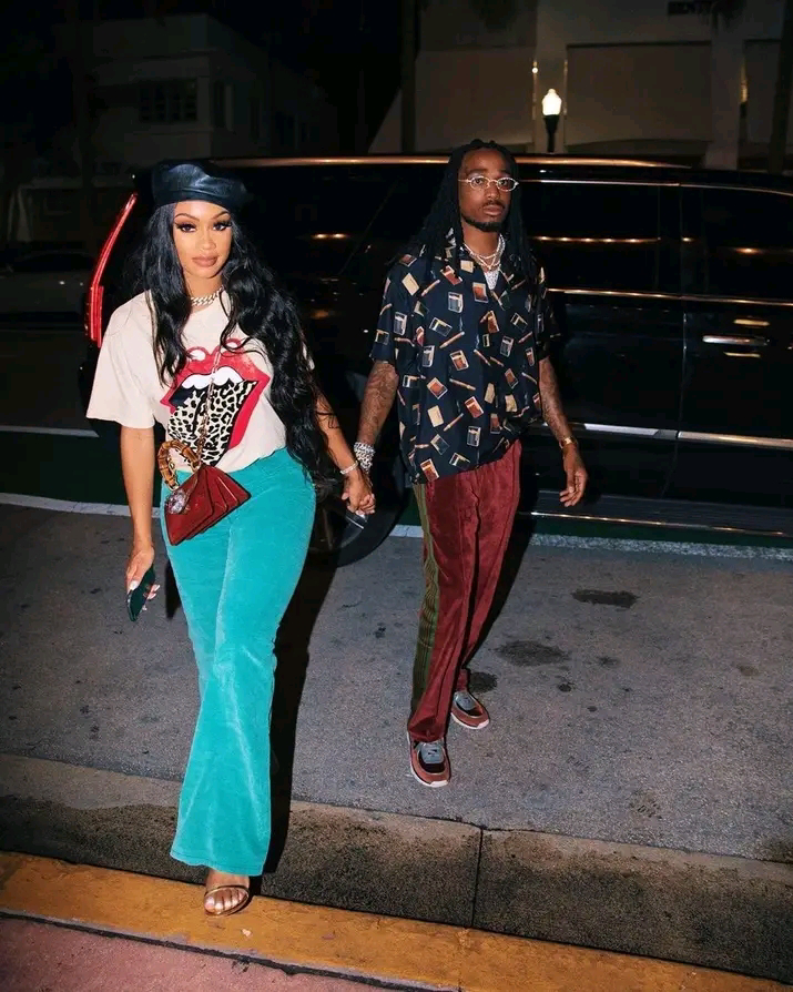 Saweetie and boyfriend
Saweetie and Quavo