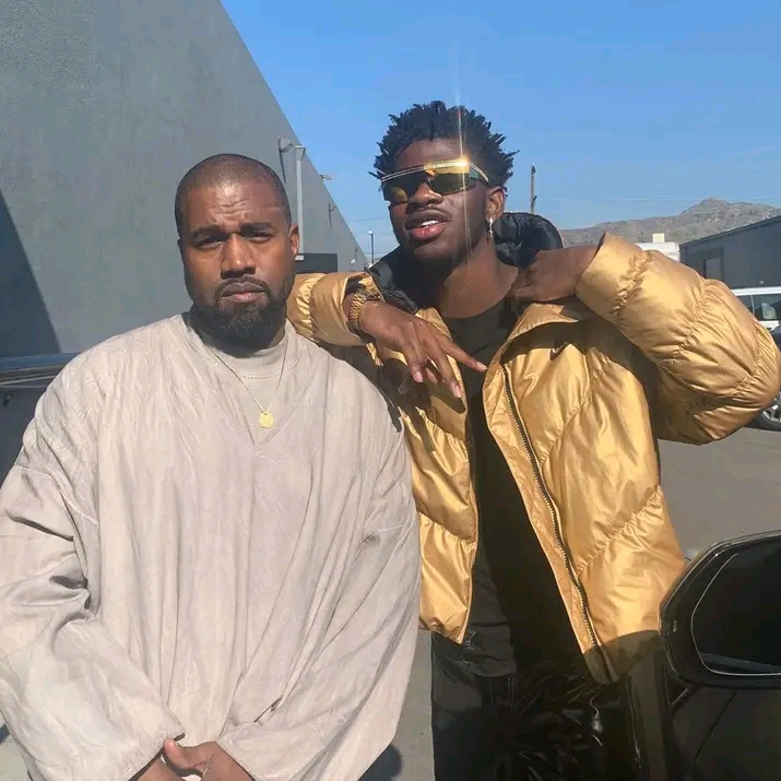 Lil Nas X and Kanye West photo 