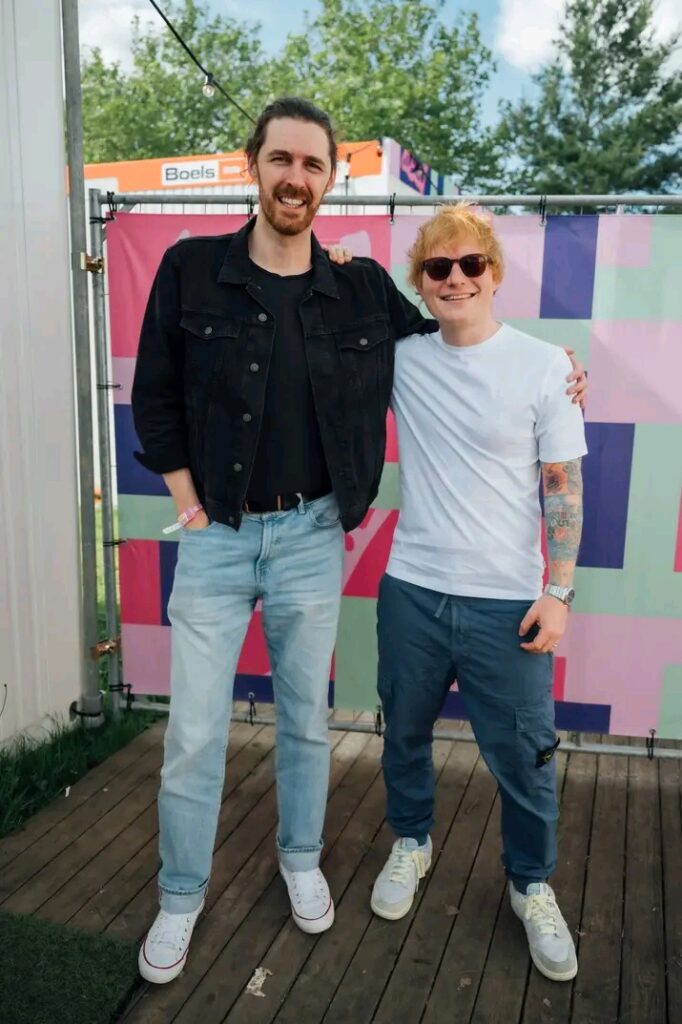 Hozier and Ed Sheeran 