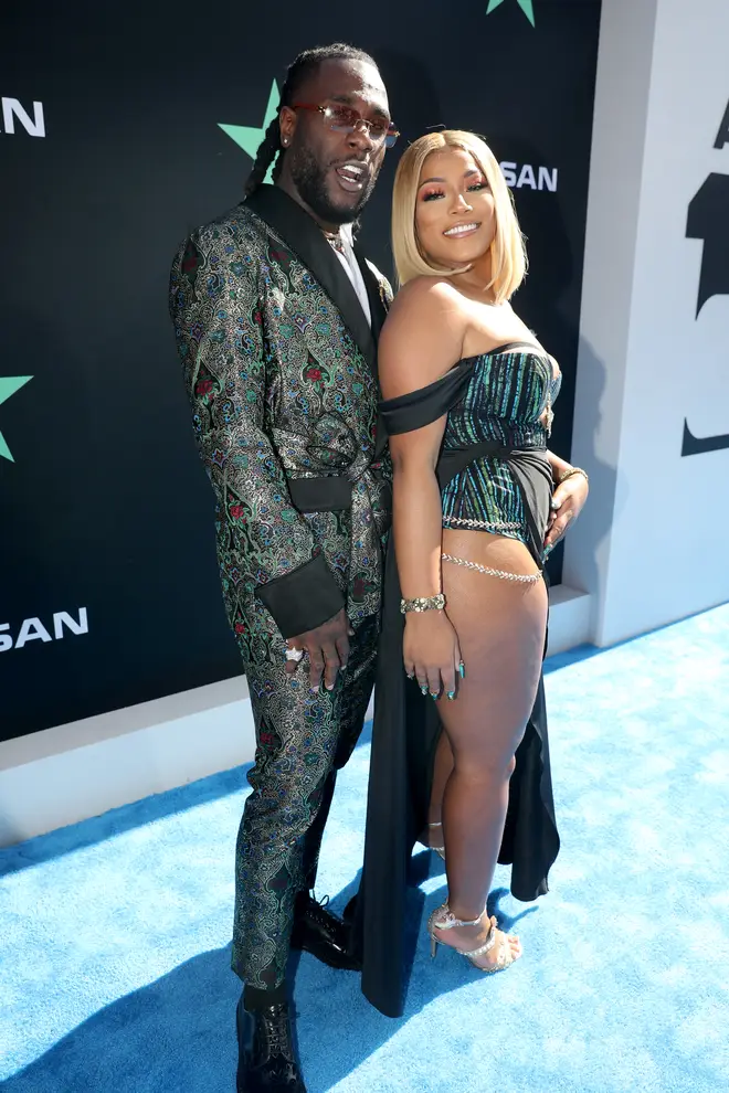 Burna boy and Stefflon Don